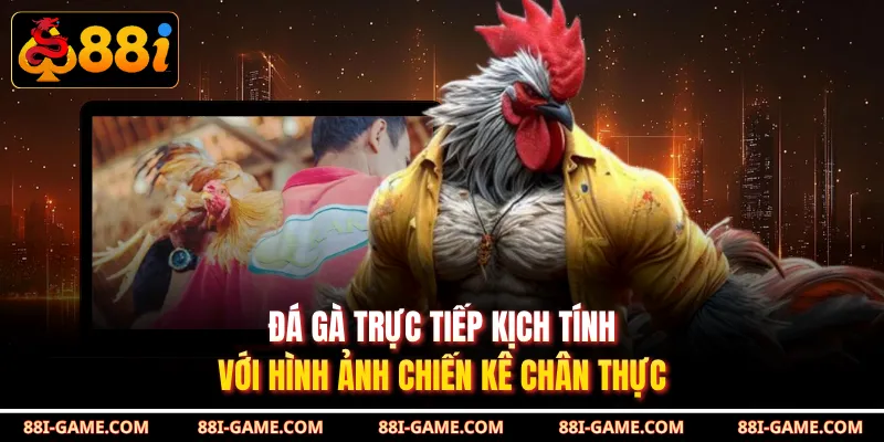 Đá Gà Trực Tiếp Kịch Tính Với Hình Ảnh Chiến Kê Chân Thực