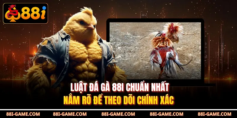 Luật Đá Gà 88I Chuẩn Nhất, Nắm Rõ Để Theo Dõi Chính Xác